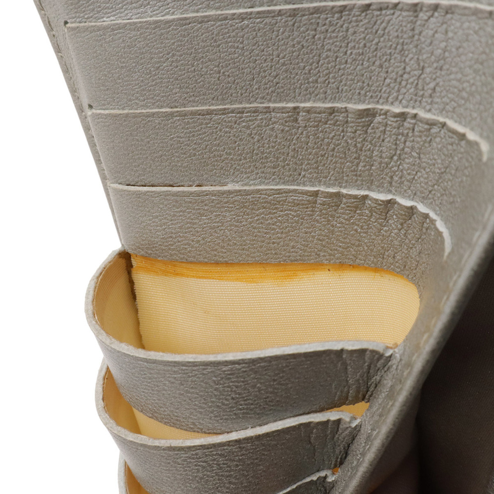 CHANEL Authentic Black Leather Logo Wallet - Picture 9 of 10